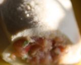 お正月に鶏ミンチの射こみ高野豆腐♪作り方3写真