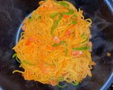 焼きそば麺で焼きナポリタン！作り方4写真