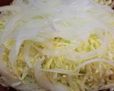 お二人さんの☆春キャベツとしらすのナムル作り方1写真