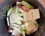 炊飯器で、とろっとろの参鶏湯作り方1写真