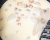 ロゼクリームのシーフードパスタ作り方3写真