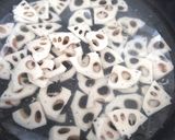 レンコンと鶏肉のサラダに星切り人参を作り方2写真