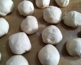 フワフワきな粉チョコチップちぎりパン作り方2写真