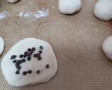フワフワきな粉チョコチップちぎりパン作り方3写真