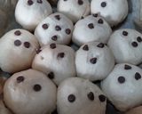 フワフワきな粉チョコチップちぎりパン作り方4写真