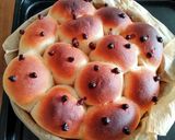 フワフワきな粉チョコチップちぎりパン作り方5写真