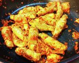 豚ロースのロールでキムチ丼。作り方3写真