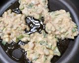 波里お米チヂミ粉で美味しいネギ味噌チヂミ作り方3写真