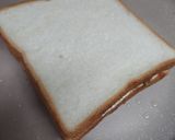 チーズとろけるミートソースのホットサンド作り方3写真