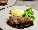赤城和牛ステーキ 赤ワインソース作り方5写真