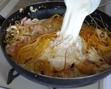 牛乳消費！暗殺者のクリームパスタ作り方8写真