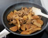 長芋と豚肉のピリ辛味噌炒め。作り方6写真