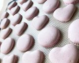 成功率高め♡ベリーピンクマカロン作り方4写真