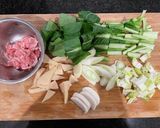レトルト中華丼アレンジ☆皿うどん作り方1写真