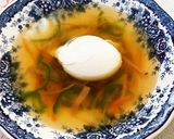 優しい♡ポーチドエッグ入り野菜スープ♪作り方5写真