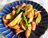 春野菜とガーリックポテト作り方6写真