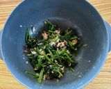 ほうれん草とツナの胡麻和え♩作り方2写真