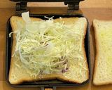 ベーコンチーズキャベツのホットサンド作り方2写真