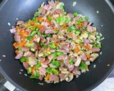 簡単☆具沢山のもち麦ピラフ♬作り方8写真