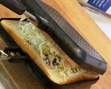 ベーコンチーズキャベツのホットサンド作り方7写真
