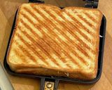 ベーコンチーズキャベツのホットサンド作り方8写真
