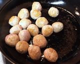 鶏だんごのミルク煮作り方3写真