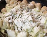 鶏だんごのミルク煮作り方5写真