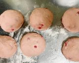 春色！いちごのリースパン♪作り方5写真