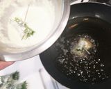 ニンニクの大葉巻&大葉の天ぷら作り方3写真