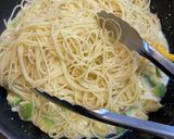 濃厚！アボカドとツナの和風クリームパスタ作り方7写真