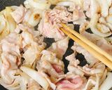 韓国風豚バラ丼温玉のせ作り方6写真
