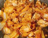 韓国風豚バラ丼温玉のせ作り方8写真