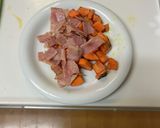 ベーコンとにんじんで作れる炒め物作り方1写真