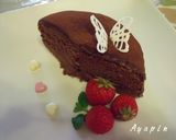 cakeデコレーションバタフライ＆ハート作り方7写真