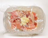 電子レンジで！豚肉とキノコのだしマヨ作り方1写真