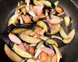 茄子の大葉炒め作り方1写真