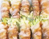 キャベツの豚バラ巻き　ポン酢としょうが♪作り方6写真