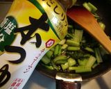 ★低糖質！小松菜と南関揚げの油炒め♪作り方6写真