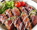 ☆簡単☆照りマヨピーマンの肉詰め作り方6写真