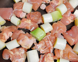 長ねぎと鶏肉のオイスターソース炒め作り方2写真
