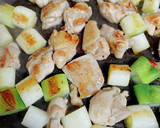 長ねぎと鶏肉のオイスターソース炒め作り方3写真