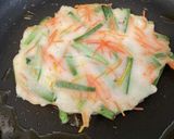 野菜たっぷりチヂミ作り方3写真