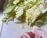 中華肉野菜炒め☆レンコンのきんぴら弁当作り方3写真