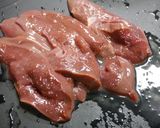 簡単！菜の花のレバニラ風作り方1写真