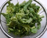 簡単！菜の花のレバニラ風作り方4写真
