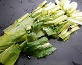 レンチン！小松菜のナンプラー和え作り方1写真