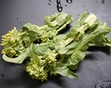 レンチン！菜の花のバター醤油和え作り方1写真