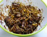 簡単！レバーともやしの甘味噌炒め作り方3写真
