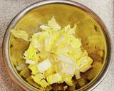 米粉チヂミ　白菜ベーコンキムチ作り方2写真