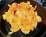 米粉チヂミ　白菜ベーコンキムチ作り方6写真